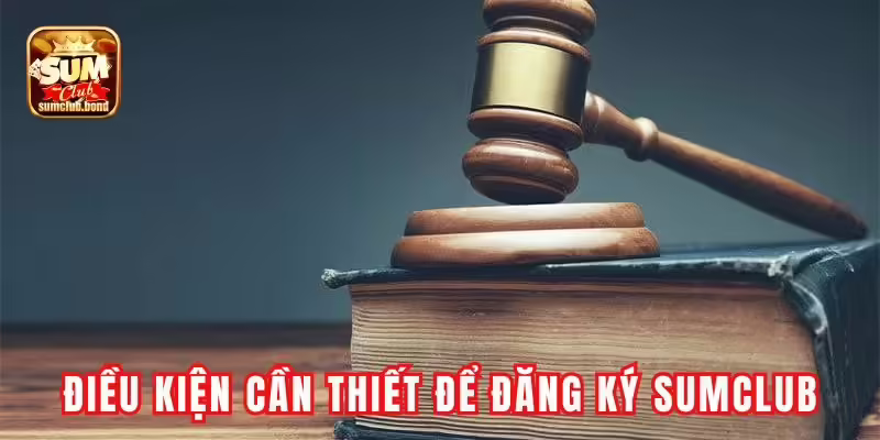 Điều kiện cần thiết để đăng ký tài khoản Sumclub Điều kiện cần thiết để đăng ký tài khoản Sumclub