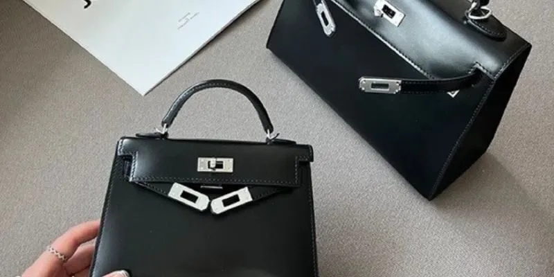 Túi da ca sấu màu đen xám “Birkin” của hãng Hermes (2,5 tỷ đồng)